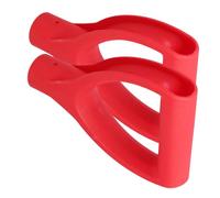 Abaodam 2pcs D Shaped Plastic Replacement Handles for Snow and Garden Tools Inner Diameter Spade Grips for Digging Raking and Snow Clearing Fit for Easy Maintenance