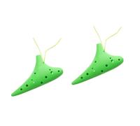 Abaodam 2pcs Decorative Music Instrument Alto Ocarina Safe Material for Boys and Girls