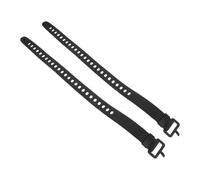 Abaodam 2pcs Dive Knife Straps for Leg Adjustable Rubber Black 17.72 X 0.98