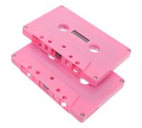 Abaodam 2pcs Diy Music Party Centerpiece Retro Cassette Tape Box Blank Audio Cassettes Style