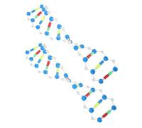 Abaodam 2pcs Dna Double Helix Model Kit for Biology Teaching and Laboratory Research Accurate Structure Components for School Science Classes Genetics and Variation Educational Tool