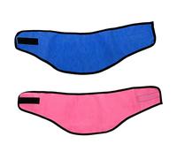 Abaodam 2Pcs Dog Summer Cooling Scarves with Cold Feeling Technology Lightweight Breathable Pet Ice Towels for Outdoor Walking Heat Resistant Neck Neckerchiefs for Hot Weather