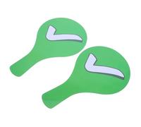 Abaodam 2pcs Double-sided Handheld Voting Paddles Quick Response Boards True False Answer Paddles for Classroom Interactive Learning Teacher Student Use