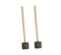 Abaodam 2pcs Drum Hammers Foams Drum Stick Wood Handle for Percussion and Music-making Accessories