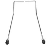 Abaodam 2pcs Drum Stand Accessories Metal Tom Drum Holder Stand for Percussion Instrument Bass Legs Performance Display Bracket Instrument Supply