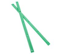 Abaodam 2Pcs Dual Head Skateboard Rail Guards Impact Resistant Plastic Rib Bones for Deck Protection Versatile Use with Skateboards Reliable Rail Replacement