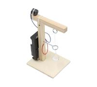 Abaodam 2pcs Educational Science Kits, DIY Wooden Earthquake Alarm without Battery, Manual Assembly Stem Learning for ’s Intelligent Circuits Exploration