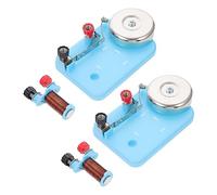 Abaodam 2pcs Electric Bell Experiment Kit for Physics Labs Set with Reliable Performance and Educational Value for School Science Projects and Circuit Experiments