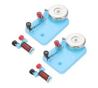 Abaodam 2pcs Electric Bell Physics Experiment Teaching Aid Compact Electromagnet Science Circuit Kit for Student Electricity Learning and Classroom Demonstration