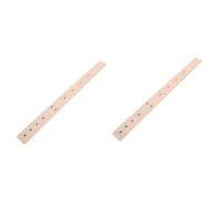 Abaodam 2pcs Electric Guitar Neck Maple Frets Replacement Fretboard for Headless Guitars Easy Installation and Construction