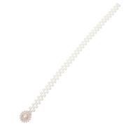 Abaodam 2pcs Elegant Imitation Pearl Curtain Tiebacks with Wear-resistant Iron and Plastic Material, Practical Decorative Holdbacks for Studios and Birthday Window Treatments