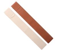 Abaodam 2pcs Fake Leather Drumstick Holder Compact Portable Drum Stick Storage Sleeve for Drummers Fit for All Drumsticks Lightweight Percussion Accessories for Electric and Acoustic Drum