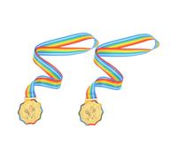 Abaodam 2pcs Figure Skating Medals for Youth Ice Skating Gold Award Medals Winner Prizes for Kindergarten Sports Days Competitions And Participation Rewards