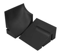 Abaodam 2pcs Fingerboard Skatepark Ramp Obstacles Mini Skateboard Accessories and Adults, Realistic Fingerboard Obstacles for Interactive Tabletop Skating and Skater Tricks Training