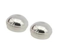 Abaodam 2Pcs Flute Head Screws Silver Flute Accessories High Hardness Replacement Parts Easy to Install Lightweight Portable and Maintenance