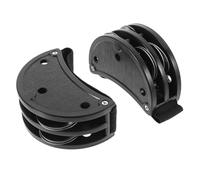 Abaodam 2pcs Foot Tambourines Percussion Bell Accessories for Adults Black Musical Instruments for Church and Dance Performances Tambourines for Foot