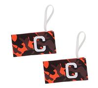 Abaodam 2Pcs Football Captain's Armbands Comfortable Breathable Sports Arm Bands for Adults Skin Friendly Player Accessory for Team Leaders Sports Enthusiasts