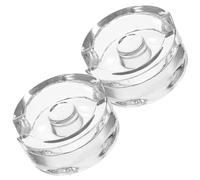 Abaodam 2pcs Glass Fermenting Weights with Wide Mouth Fermentation Jar Lids, Practical Pickle Can Lids for Making Sauerkraut and Kimchi Fermentation