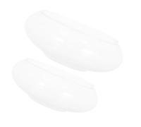 Abaodam 2pcs Glass Fish Bowl Vase with Wide Bowl Design and Stable Base, round Wide Mouth Planter for Water Lilies and Aquatic Plants, for Home Nursery and Tables, Elegant Minimalist Style