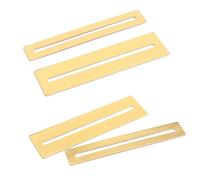 Abaodam 2pcs Golden Metal Fingerboard Guards Fretboard Fret Protector for Guitar and Mandolin, Protects the Fretboard during DIY and Fret Works, Essential Guitar Tools for Guitarists