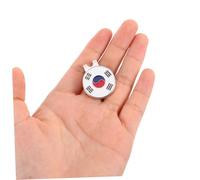 Abaodam 2pcs Golf Ball Mark Golf Markers Hat Clip Metal Marker Ball Aiming Holder Hat Clip Metal Iron