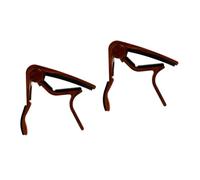 Abaodam 2pcs Grain Guitar Capo Tuner Clamp for Quick Tune Changes Elegant Design for Acoustic Classical Electric Instruments