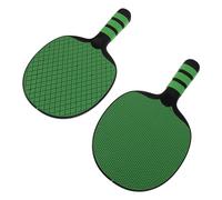 Abaodam 2pcs Green Table Tennis Rackets Set Penhold and Shakehand Paddle with Anti-slip Surface, Strong Control Beginner Ping Pong Paddles for Family Training and Recreation
