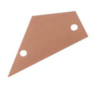 Abaodam 2pcs Guitar Fret Leveling Ruler Leveling Luthier Tool Guitar Gauge Fret Rocker Ruler for up