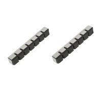 Abaodam 2pcs Guitar Muffler Multipurpose String Dampener for Electric Acoustic Guitar Pick Holder Essential Tool for Practice and Performance