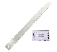 Abaodam 2pcs Guitar Neck Ruler String Action Gauge for Instrument Repair Tool Distance Measuring Rulers for Guitar String Tool Use