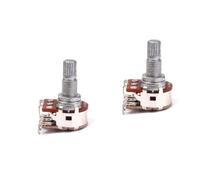 Abaodam 2pcs Guitar Potentiometer Solder Lugs Ohm Linear Taper Rotary Potentiometer Rotary Encoder