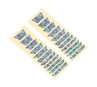 Abaodam 2pcs Guitar Sticker Musical Instrument Decal Creative Guitar Fretboard Decal for Guard Patch Self-adhesive Sticker for Fingerboard Decorative Patch for Music Wall