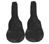 Abaodam 2pcs Guitar Storage Bags Oxford Cloth Cases for Acoustic Folk Guitars Ukuleles Lightweight Portable for Outdoor Travel and Home Use