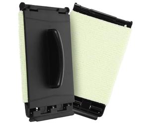 Abaodam 2pcs Guitar String Cleaner Kit with Fibre Cloth and Plastic Tool for Effortless Cleaning and Dust Removal, Portable Design for Guitar Maintenance on The Go Use