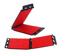 Abaodam 2pcs Guitar String Cleaner with Red Fretboard Scrubber for Bass Ukulele Mandolin, Musical Instrument Maintenance Accessory for String and Fret Cleaning