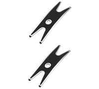 Abaodam 2pcs Guitar Wrench Spanner for Bass Tuning Practical Guitar Repair Wrench Chrome Finish Electric Accessories
