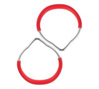Abaodam 2pcs Gymnastics Rings for Outdoor and Home Use Climbing Pull Up Rings with Rope for Muscle Development Coordination Training and Fitness Exercise Equipment