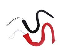 Abaodam 2pcs Halloween Party Bendable Animal Tail High Elasticity Elastic Band Cloth Fake Tail for Role Playing and Animal Costumes for Halloween Party