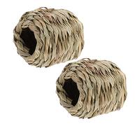 Abaodam 2pcs Hamster Crawling Tunnel Made of Plastic for Exercise and Play, Safe to Bite Small Animal Tunnel Suitable for Training The Pet and Pet Entertainment