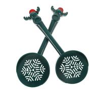 Abaodam 2pcs Hamster Sand Bath Shovel Mini Plastic Poop Scooper for Small Pet Cage Cleaning Litter Box Tool Suitable for Hamsters Chinchillas and Tiny Animals