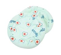 Abaodam 2pcs Hamster Sleeping Mat and Small Pet Floor Pad Cooling Ice Silk Cushion Avocado Color l Size Summer Cooling Bed Suitable for Rabbits and Small Animals