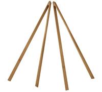 Abaodam 2pcs Heavy Duty Outdoor Trash Picker Bamboo Grabber Tool Strong Clamping Force Cleaning Aid for Garden and Property Maintenance