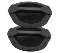 Abaodam 2pcs Heavy Duty Speaker Handles for Audio Equipment Pull Design for Easy Transportation Durable Black Loudspeaker Handles for Stage Use