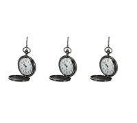 Abaodam 2pcs Idea Pendant Hanging Movement Watch Retro Mens Greatest Adornment My Decorative Fathers Birthday Fob Vintage Portable Men's Carved Men Daddy Engraved Present Dad Quartz