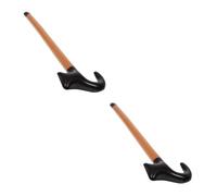 Abaodam 2pcs Inflatable Cane Costume Prop for Elderly Adults and Year Old Walking Stick Accessory for Halloween Days of School Grandpa Grandma Dress up Lightweight Design