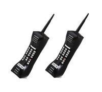 Abaodam 2pcs Inflatable Phone Props for PVC Pretend Play Portable Black Simulation Phones for Parties and Photo Props
