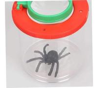 Abaodam 2pcs Insect Viewer Magnifying Box Dual Lens Critter Cage for Outdoor Biological Observation Abs Material Educational Bug Observation Tool for School Experiments