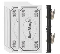 Abaodam 2Pcs Invisible Thread for Illusion Tricks - Black Invisible Line Floating String for Stage Performance Props and Levitation Accessories