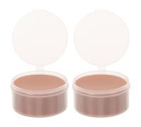 Abaodam 2pcs Khaki Scar Wax Kit for Professional Long-lasting Fake Scars and Nose Shaping, for Theatrical and Fancy Dress up Halloween Cosplay Makeup, 85g Plastic Wax