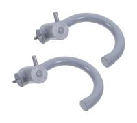 Abaodam 2pcs Kitchen Sink Faucets Plastic Playset Lightweight Pretend Play Accessories for Childrens Role Play Compatible with Kitchen for Home and Outdoor Use